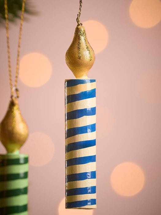 Three Hanging Candle Decorations