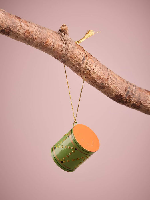 Three Hanging Christmas Drums