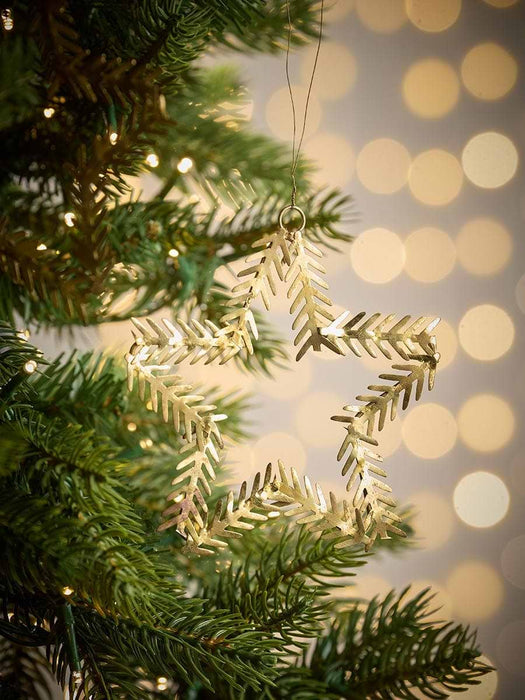 Three Hanging Brass Stars