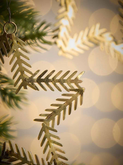 Three Hanging Brass Stars