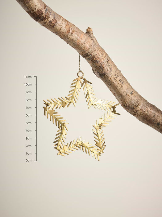 Three Hanging Brass Stars