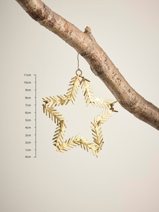 Three Hanging Brass Stars