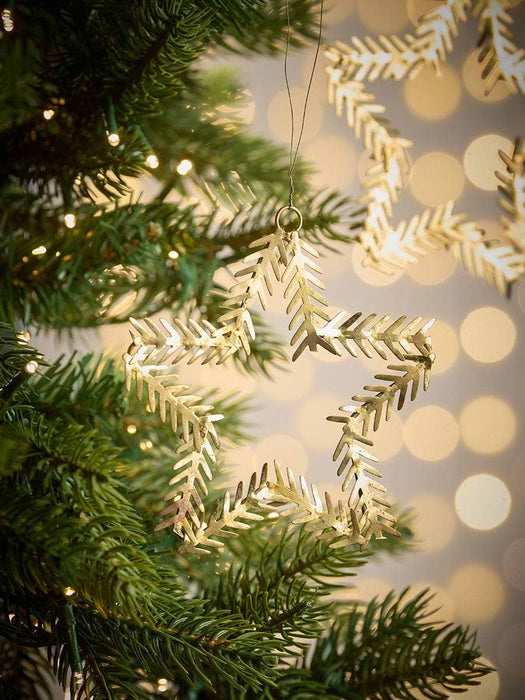 Three Hanging Brass Stars