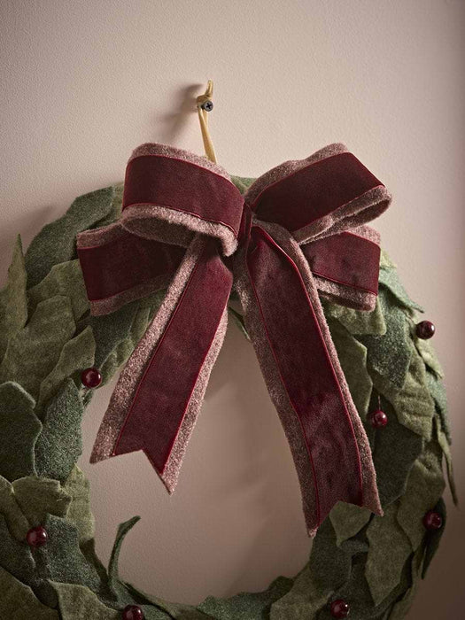 Enchanted Berry Felt Wreath