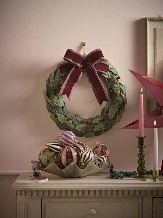 Enchanted Berry Felt Wreath