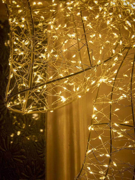 Winter Glow Hanging Bow