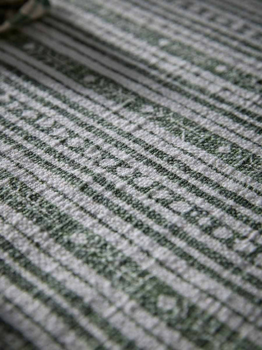 Festive Stripe Runner - Green