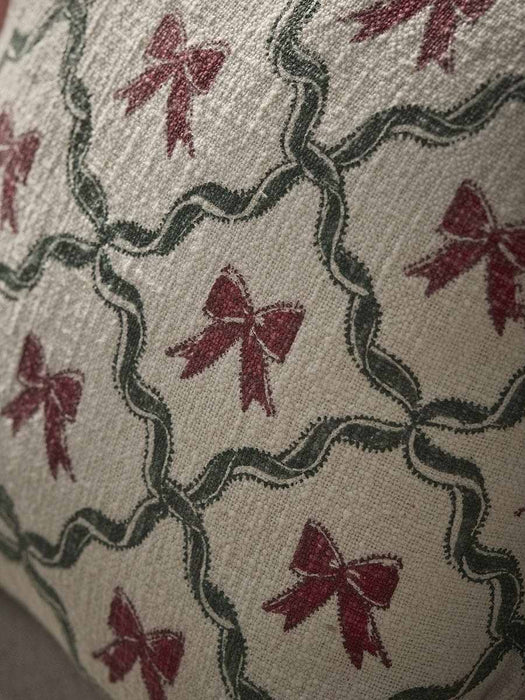 Trellis & Bow Cushion