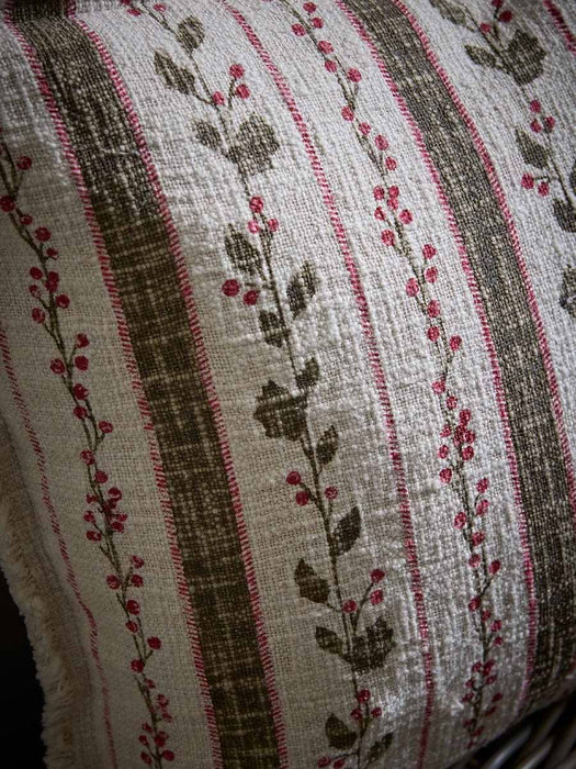 Holly Berry Square Cushion