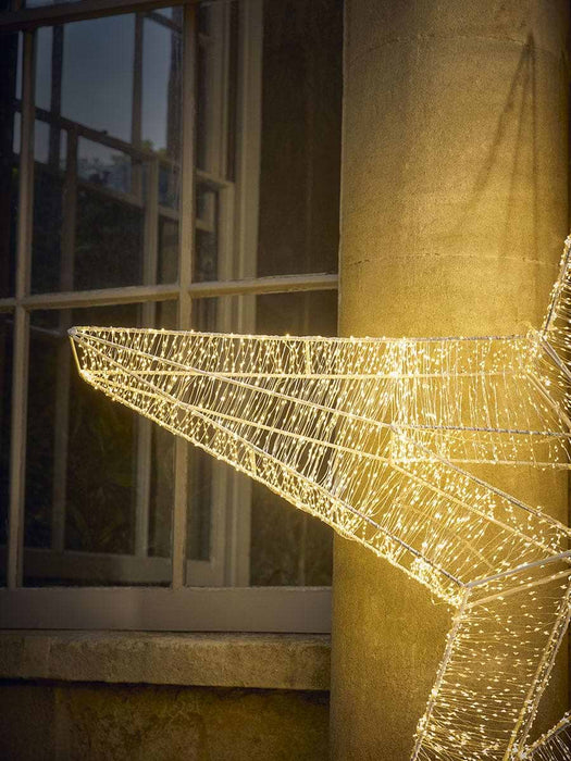 Indoor Outdoor Light Up 3D LED Star - Large