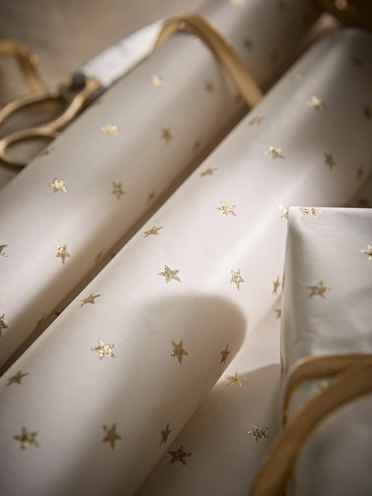 Glittered Stars Wrapping Paper - 5m