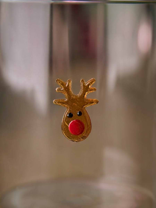Six Christmas Icon Glasses