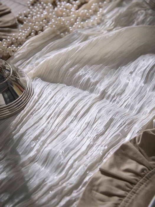 Crushed Satin Runner - 3m
