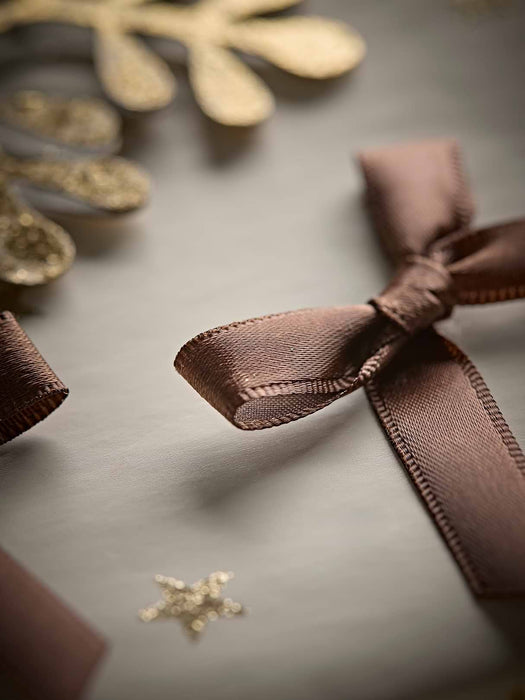 Fifty Satin Bows With Glue Dot