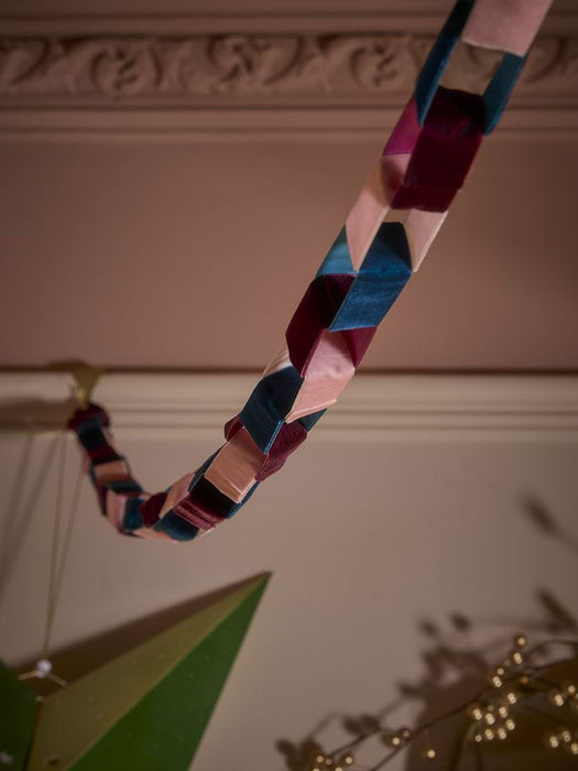 Velvet Loop Chain - Bright Mix 2m