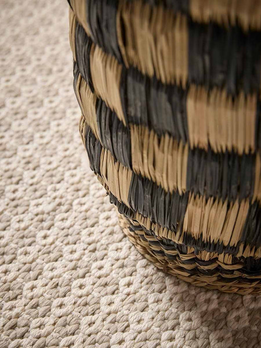 Set Of Three Chequer Board Storage Baskets