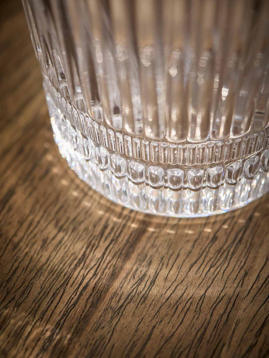 Four Ridged Tumblers
