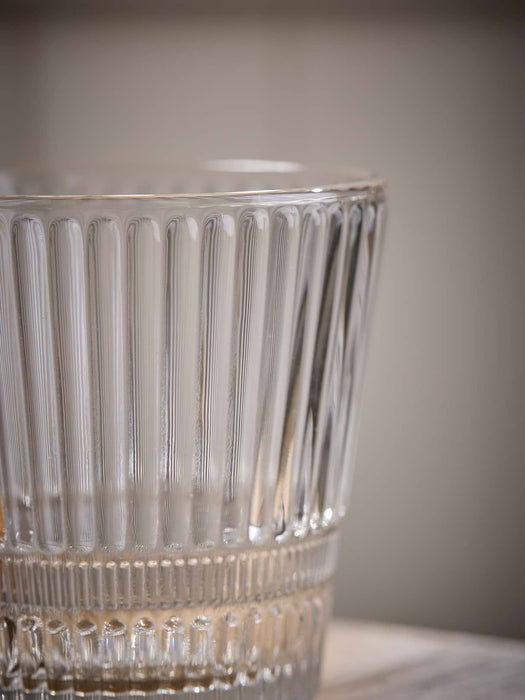 Four Ridged Tumblers