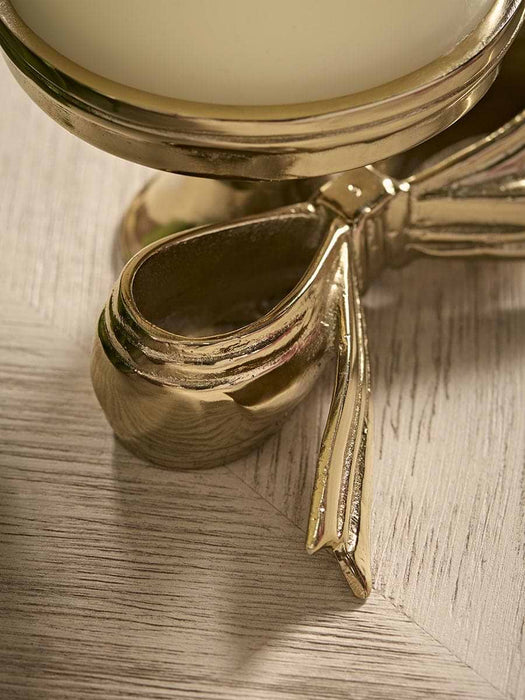 Bow Pillar Candle Holder