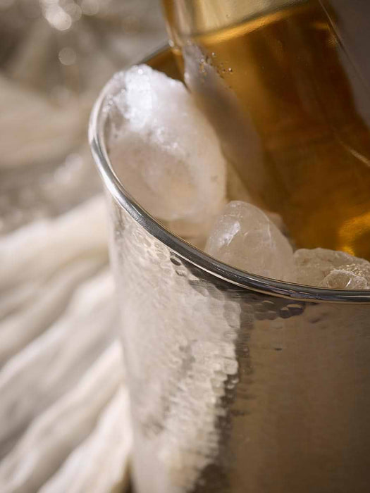 Hammered Metal Champagne Cooler - Small