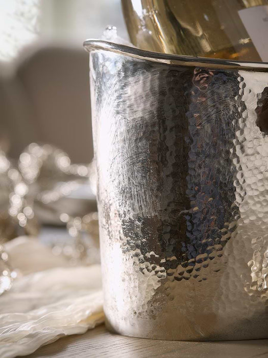 Hammered Metal Champagne Cooler - Small