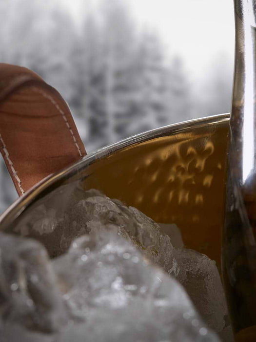 Hammered Metal Champagne Cooler - Large