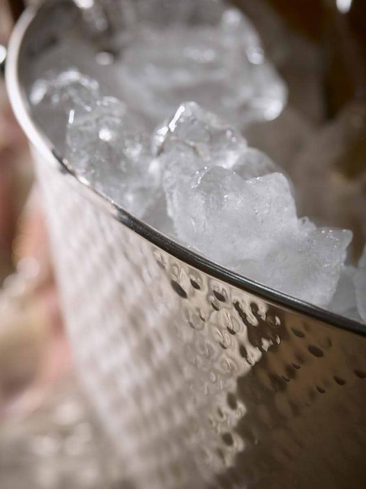 Hammered Metal Champagne Cooler - Large
