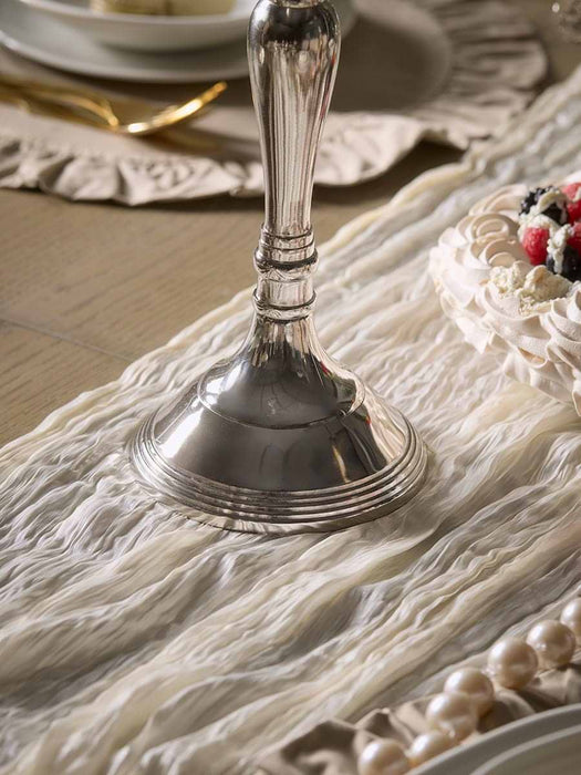 Small Classic Candelabra - Silver