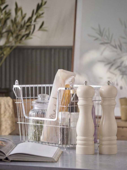 Glossy Salt & Pepper Mill - Cream