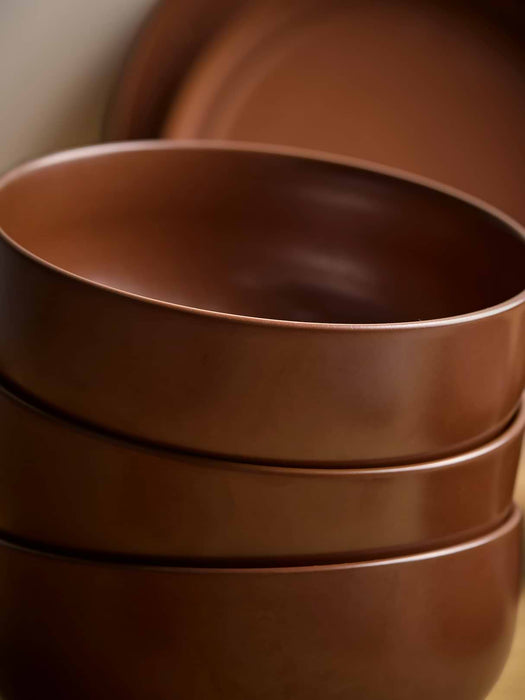 Four Lyra Pasta Bowls