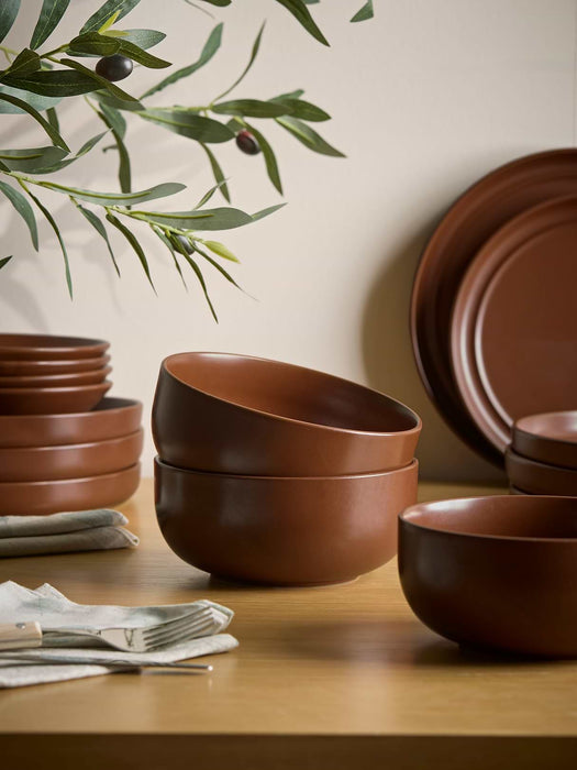 Four Lyra Pasta Bowls