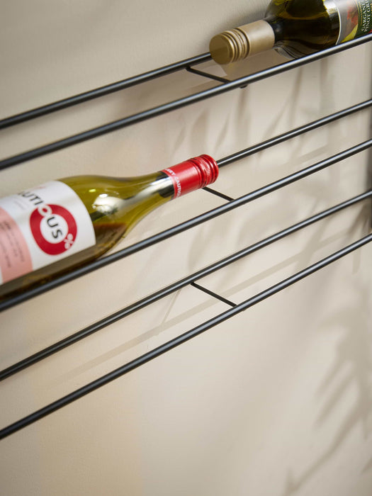 Industrial Wall Mounted Wine Rack - Large