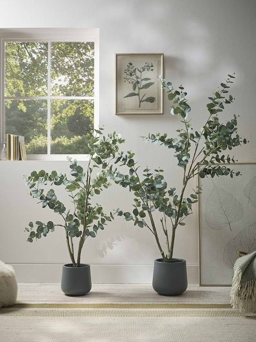 Faux Potted Eucalyptus Tree - Large