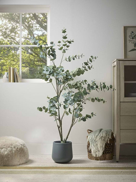 Faux Potted Eucalyptus Tree - Large