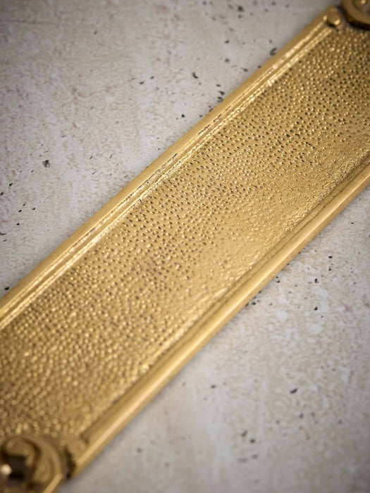 Finger Plate - Solid Brass