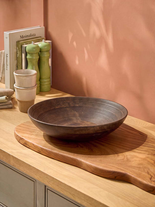 Dark Mango Wood Bowl - Small