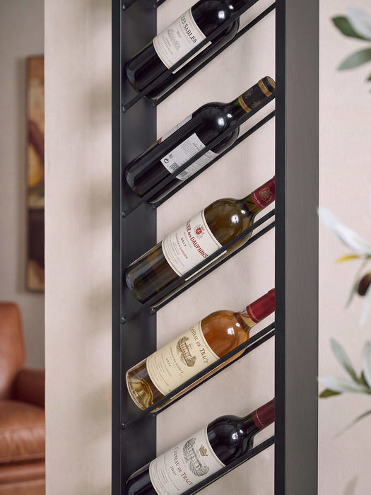 Metal Chevron Wine Rack - Small