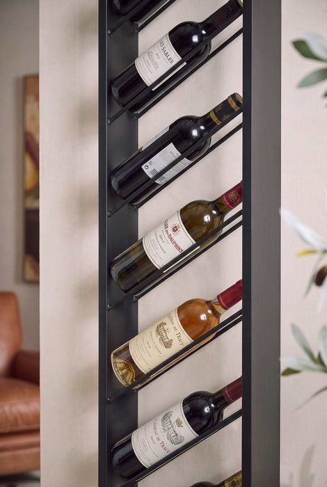 Metal Chevron Wine Rack - Small