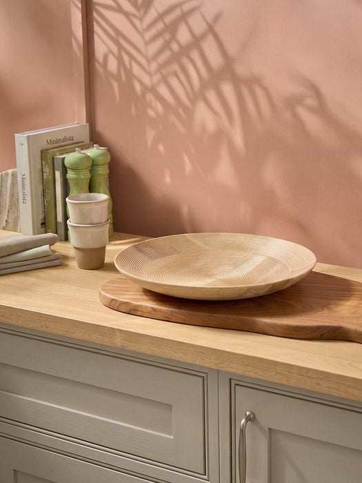 Light Mango Wood Bowl - Large