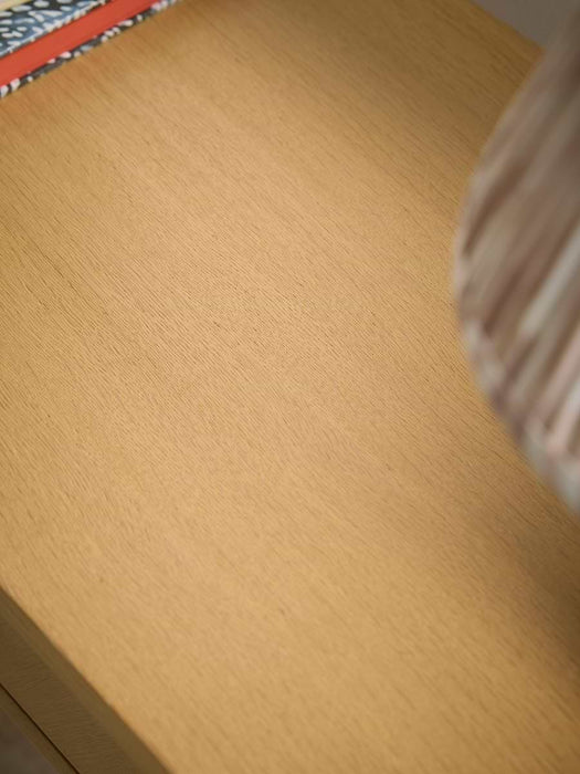 Alva Oak Storage Console Table