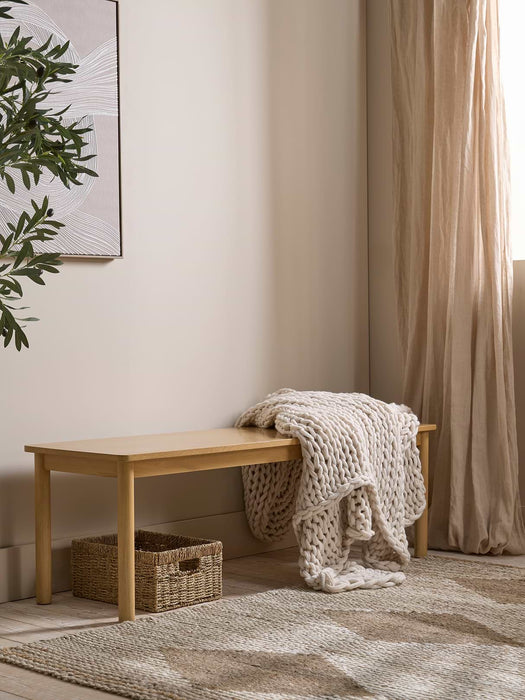 Alva Oak Bench