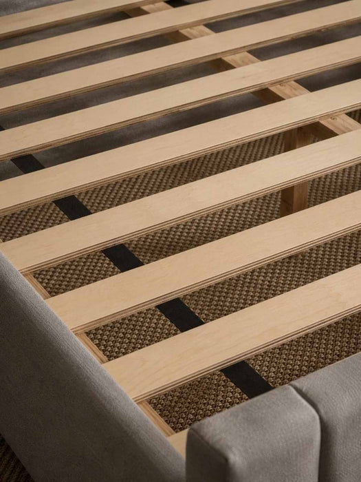 Ivor Velvet Ottoman Storage Bed - King