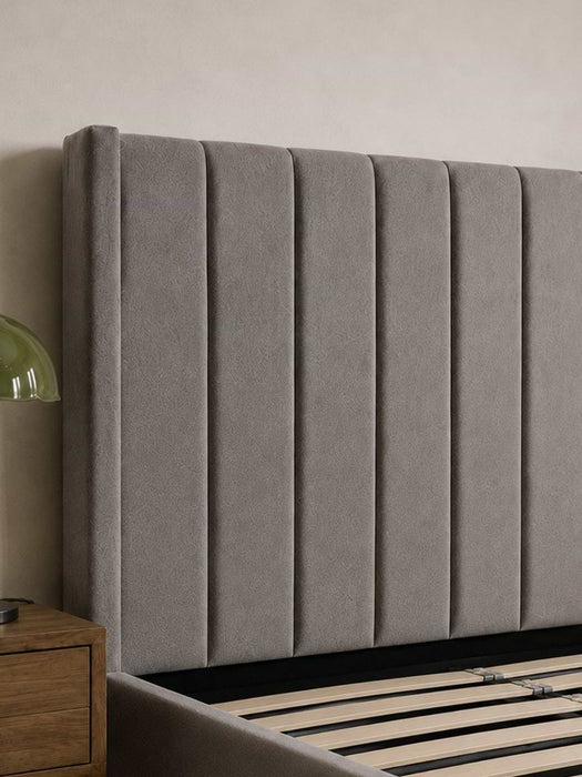 Ivor Velvet Ottoman Storage Bed