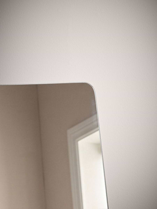 Oak Frameless Floor Length Mirror