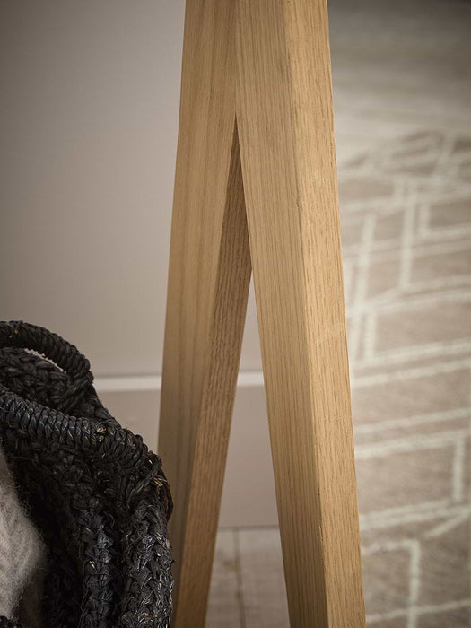 Oak Frameless Floor Length Mirror