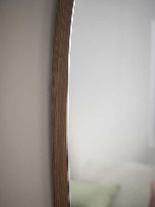 Black Walnut Framed Mirror