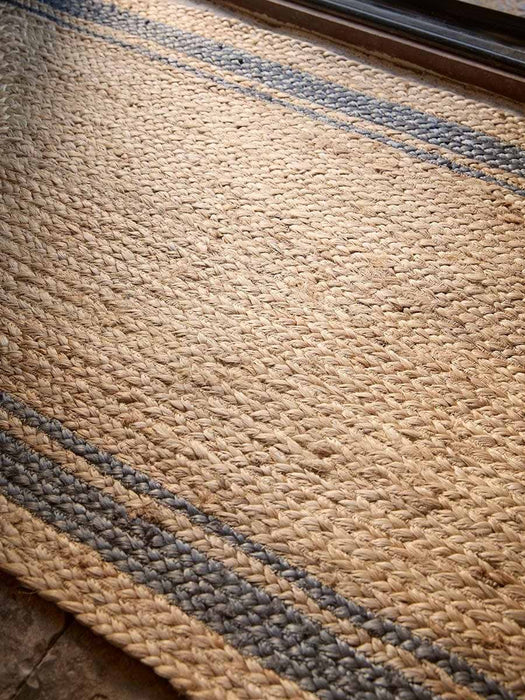Braided Jute Border Doormat - Double