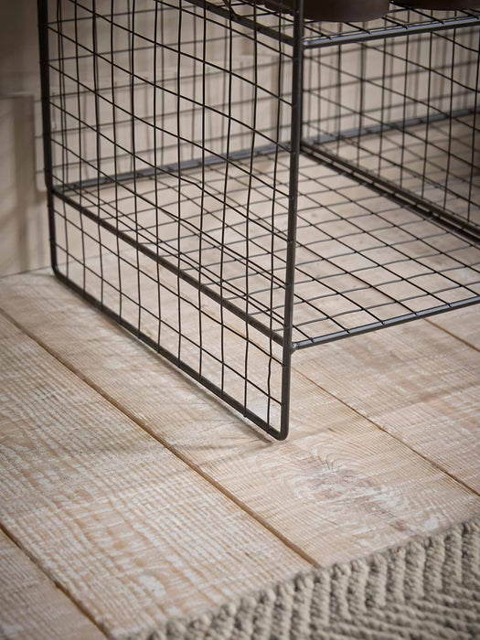 Large Wire Shoe Rack - Black