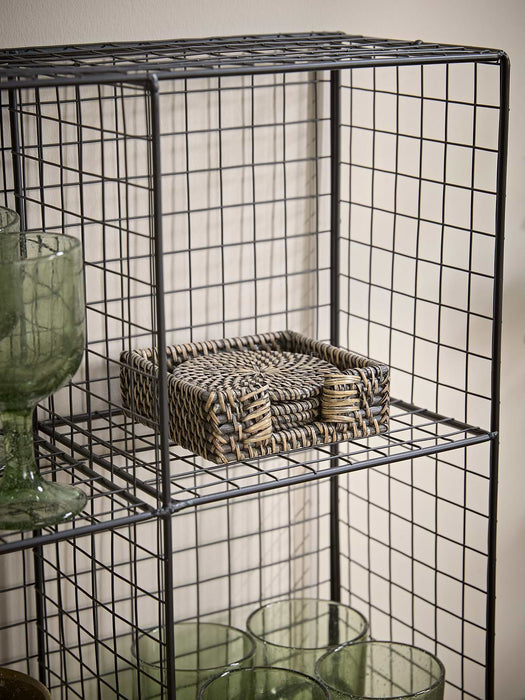 Small Wire Storage Rack - Black
