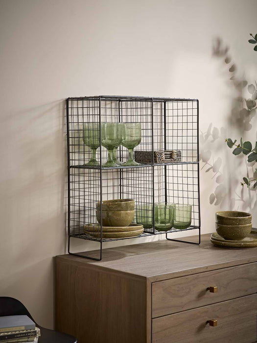 Small Wire Storage Rack - Black